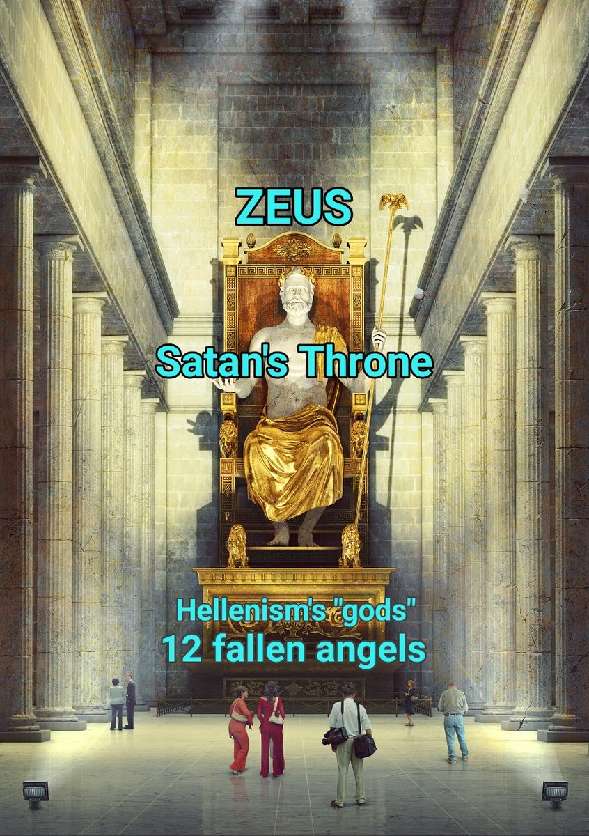 30. Mount Olympus is where the pagan Greeks say Zeus and his 12 gods live. Jesus of Nazareth called the Zeus temples if Hellenism, "Satan's throne." So Elassona is at the foot of Hellenism: aka, Satan worship. Hm!