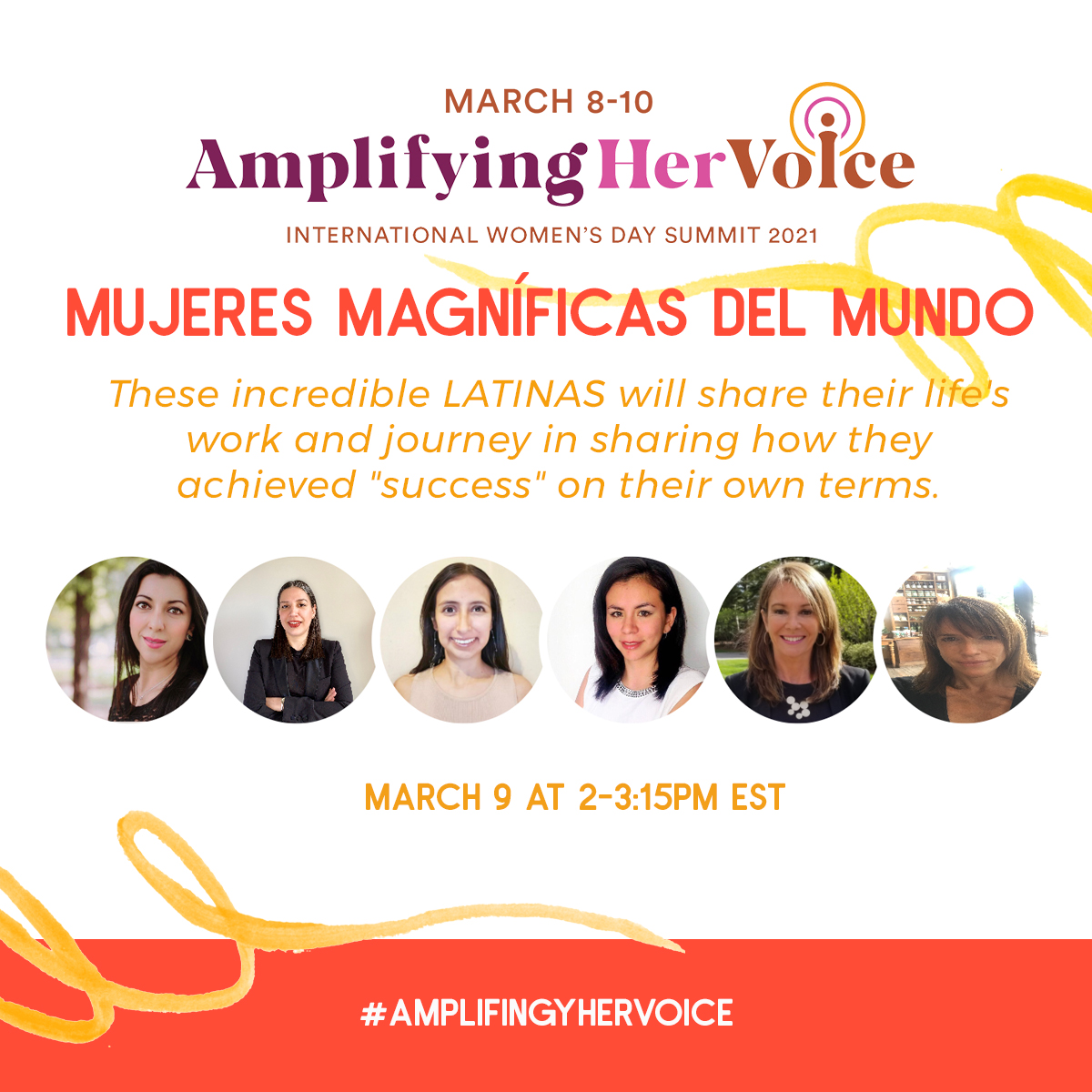 Excited to be a speaker in Tuesday's panel at Amplifying Her Voice, with participants from 75+ countries

We'll discuss female entrepreneurship + key factors in our journeys, organized by @ingridvasiliu &amp; Lilly Duenas

Register: lnkd.in/eeqAc4g

#internationalwomenday2021