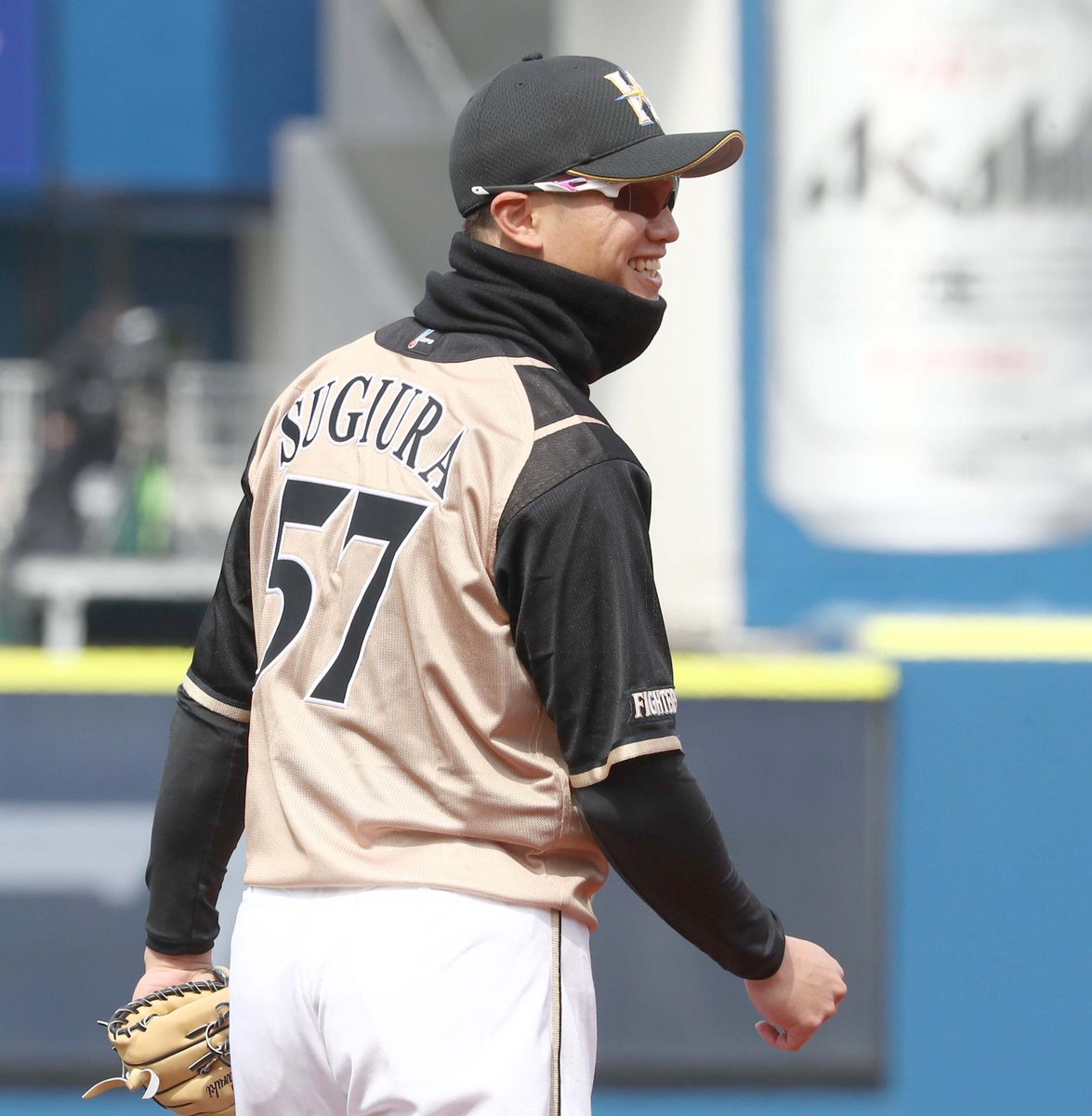 Fこぼれショット】 #シートノック #背番号57 #西川遥輝 #レアショット