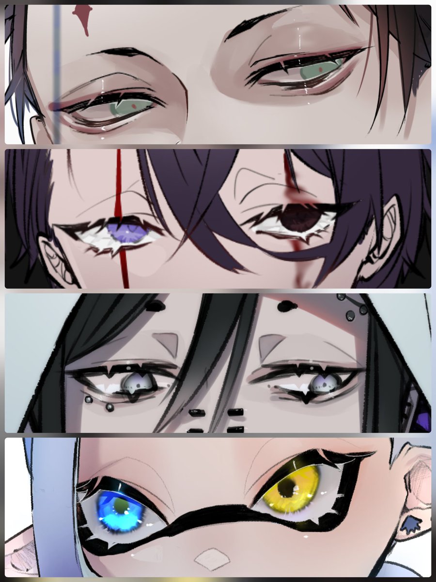 #絵描きさんと繋がりたい
#目だけでフォロワーさんを惚れさせる
最近はまつげの主張が激しくなってきました(語彙力)
少しでも皆様が好きなお目々がありますように???