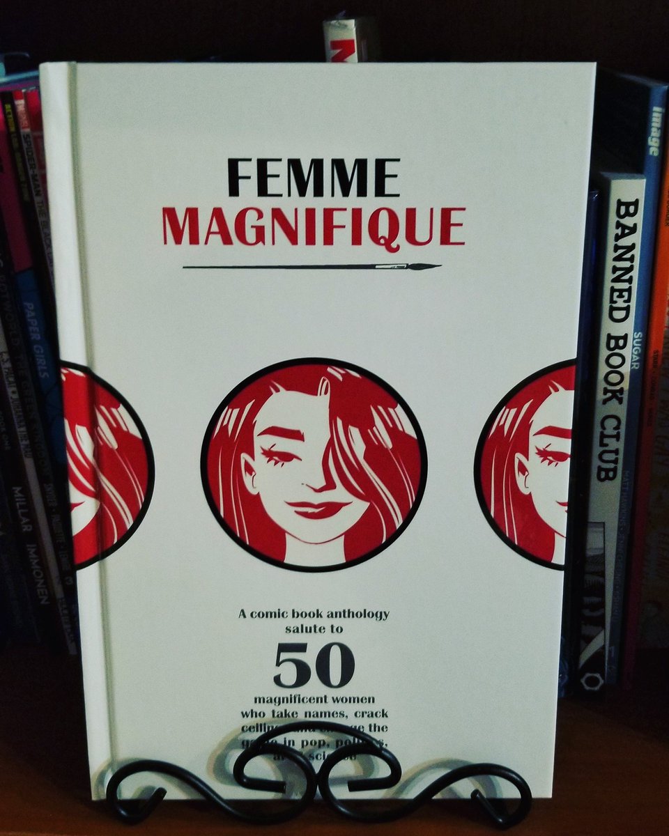 It's #InternationalWomensDay so let's celebrate by honoring 50 magnificent women in Femme Magnifique, collected by <a href="/sxbond/">Shelly Bond, offregister.press</a> and featuring <a href="/heyjenbartel/">Jen Bartel</a> <a href="/TiniHoward/">Tini Howard ⚔</a> <a href="/GailSimone/">Gail Simone 💙💛</a> <a href="/S_Marguerite/">Marguerite Sauvage</a> <a href="/EvilMarguerite/">Marguerite Bennett</a> and more!

instagram.com/p/CMLwP1wlRpM/…