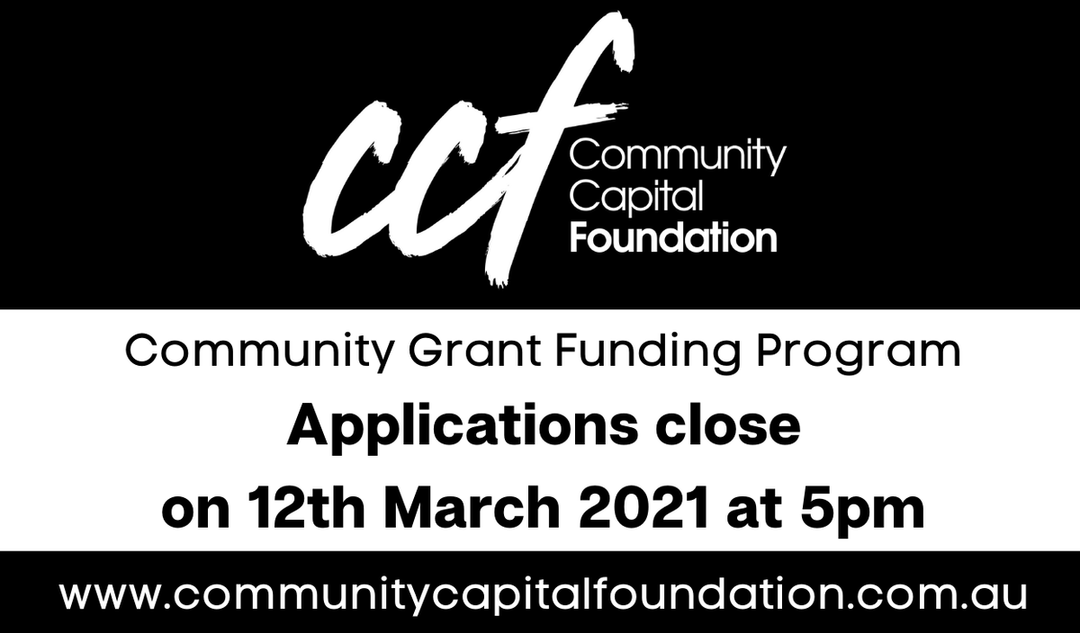 CCF_Grants's tweet photo. Are you eligible for our $50 000 grant? To find out more or apply visit: https://t.co/CGZkf3D3K5 https://t.co/7TpmQnipYS