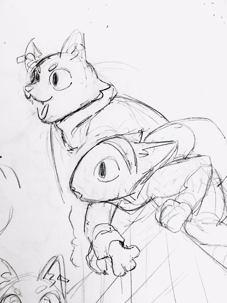 I ask the age old question: what if my film characters were furries instead 