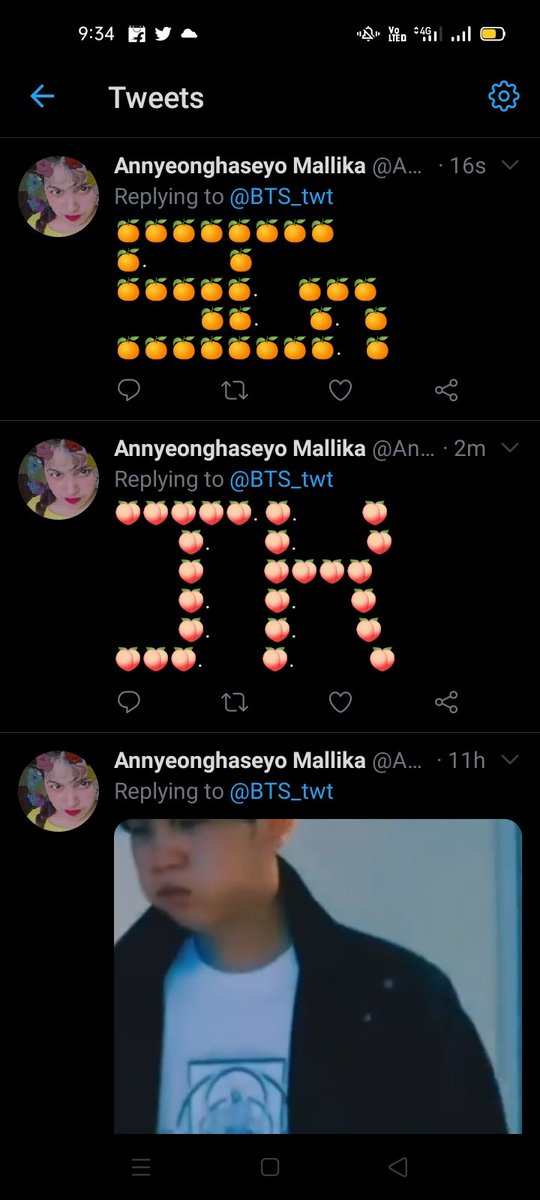 IndianKpop's tweet photo. @BTS_twt Huh u are the king u are tha boss! https://t.co/6v201S2Zmf