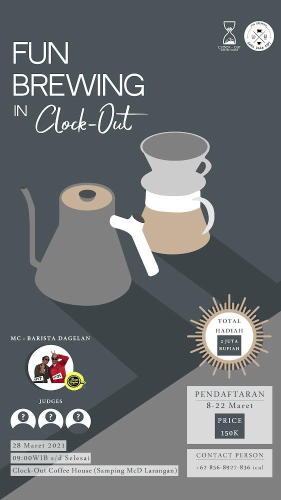 ClockOutCoffee1's tweet photo. Fun Brewing, Clock Out Coffee https://t.co/wHYPS0YjAg