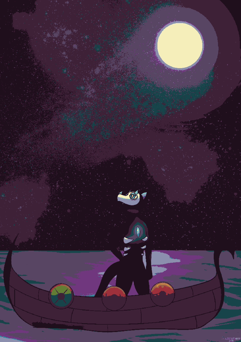 PokeshadowA's tweet photo. Thought I'd see what some of my art looks like all pixel style. Looove the palette button
#pixelification https://t.co/7MPHJ2rVpK
