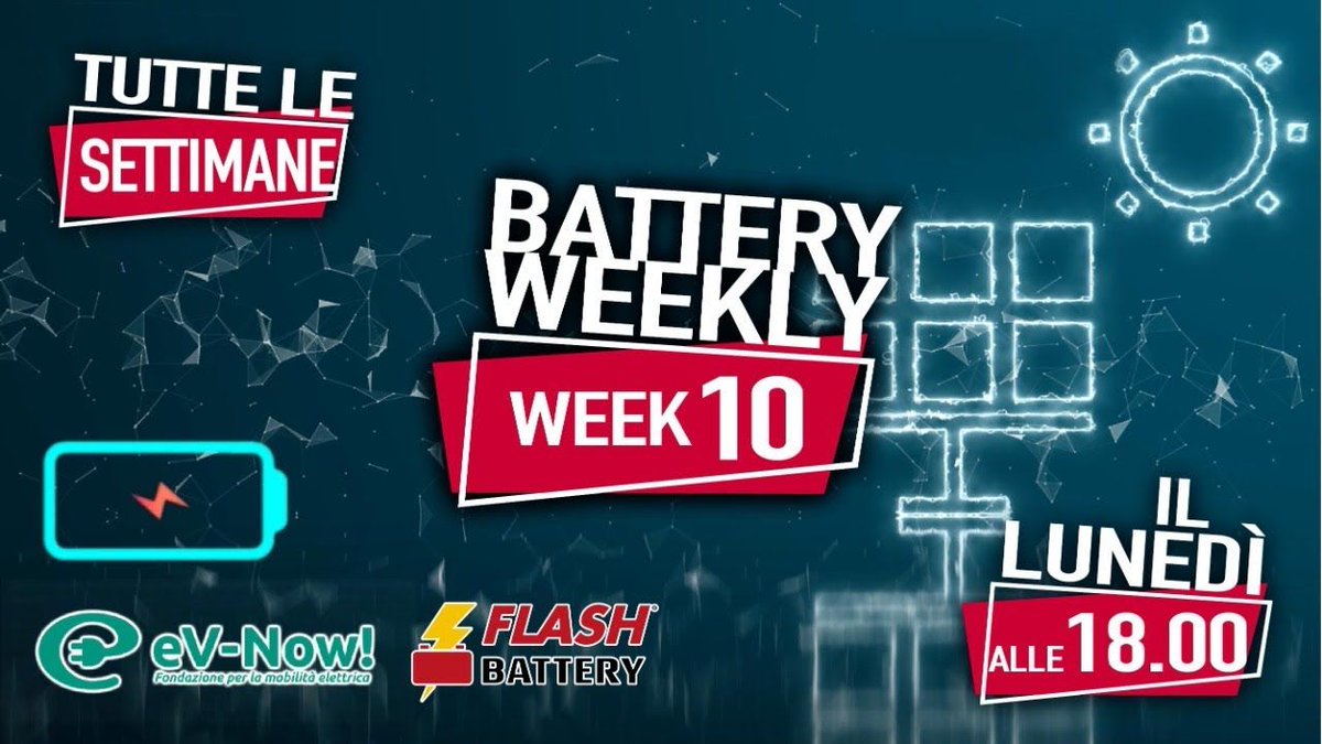 ECARSNOW's tweet photo. Batterie al vetro? Battery Swapping?
Per chi si fosse perso la #BatteryWeekly di ieri la potete vedere su #Youtube ma anche ascoltare su #Spotify!
- Youtube: https://t.co/vhC9uURHFJ
- Spotify: https://t.co/gTDh8EYQle
@FlashBattery
#FlashBattery https://t.co/EhOvGiySb1
