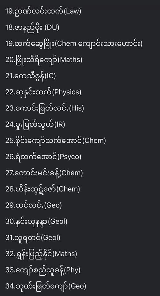 Sammy_MSW's tweet photo. Total 56 young protestors were arrested in #Sanchaung last night and the number keeps rising.
RELEASE THE ARRESTED 
#WhatsHappeningInMyanmar  #Mar9Coup https://t.co/yQimOD37Wt