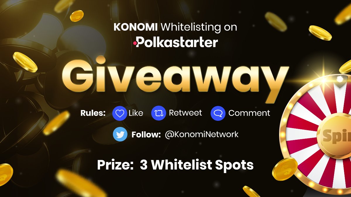 Konomi Network (@konominetwork) on Twitter photo We've decided to reward 3 more winners before $POLS whitelist ends😎
What you need to do:
1. Like and retweet THIS post
2. Follow <a href="/KonomiNetwork/">Konomi Network</a> on Twitter and Telegram
3. Comment your hopes and expectations for $KONO
The team will be picking the best comments!
Good luck! 👏 We've decided to reward 3 more winners before $POLS whitelist ends😎
What you need to do:
1. Like and retweet THIS post
2. Follow <a href="/KonomiNetwork/">Konomi Network</a> on Twitter and Telegram
3. Comment your hopes and expectations for $KONO
The team will be picking the best comments!
Good luck! 👏