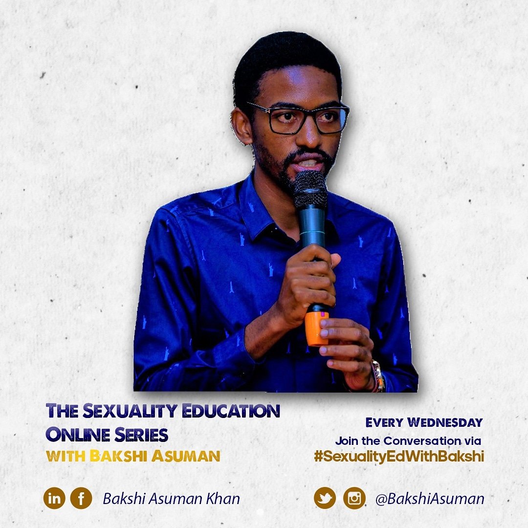 #SexualityEducation! 

The children say they want the parents to do it; the parents say schools should do it; the schools say government should do it. So who should do it? 

Join the Sexuality Education Online Series with Bakshi every Wednesday via #SexualityEdWithBakshi