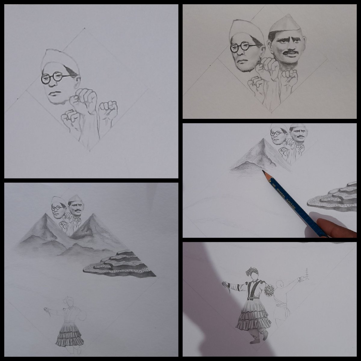 agihld's tweet photo. Painting/ Sketch by Mr. Nikhil Waghmare https://t.co/wZbyWTwPbz