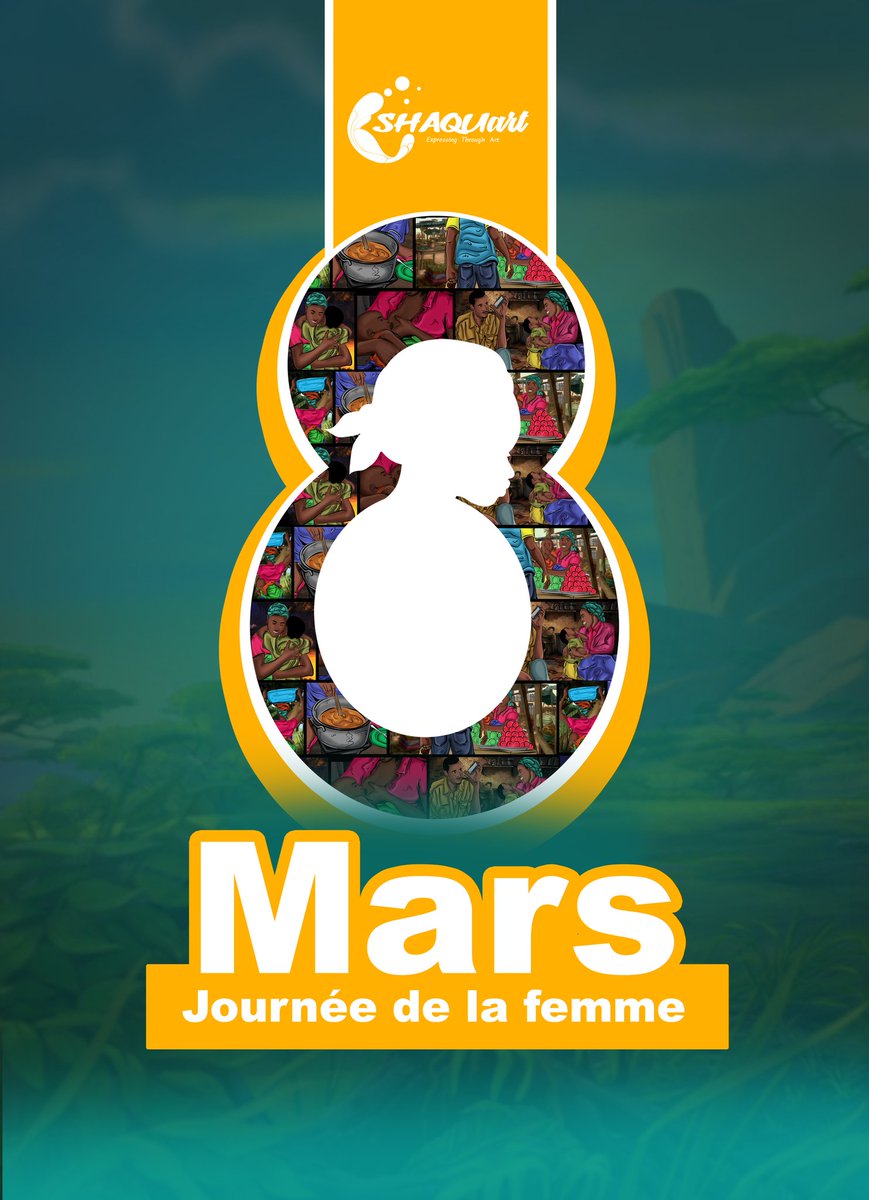 shaquart5's tweet photo. "Vue comme rien, la femme est notre tout
Elle est notre héroïne, notre atout.
C'est avec ces quelques vers, que Shaquart vous souhaite une bonne fête de la journée Internationale de la femme à tous.

#IWD2021
#Burundi
#Shaquart
#Expressingthroughart https://t.co/K8Ghf0MN51