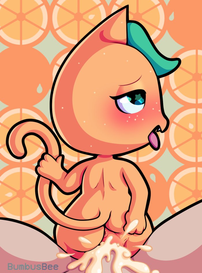 BumbusBee's tweet photo. New Leaf was my first Animal Crossing and Tangy was there from the start. Would love to have her on my island again someday 💖

#nsfw #nsfwart https://t.co/eVD53VefUr