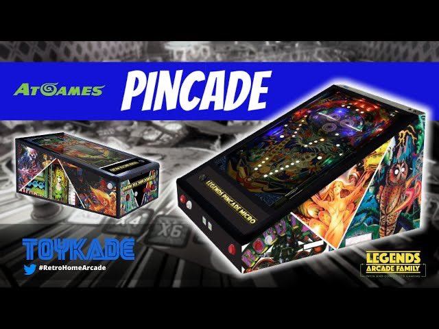 TheToyKade's tweet photo. AtGames Legends Pincade - Coming Soon? Tabletop Pinball Machine! —-> https://t.co/yN7Wymoe8h.          #Atgames #LegendsPinball #RetroGaming #DigitalPinball #Toykade #Pinball #HomeArcade #ZaccariaPinball https://t.co/fGCokdJ94H