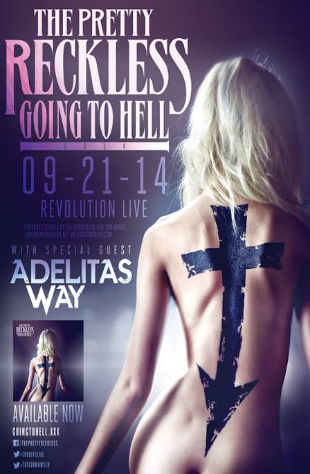 タケ V Twitter 後ろ姿だけで5リツイートきたら猛者 The Prettyrrecklessのテイラーモムセン 2月に出た4th Albumも最高 初の単独ライヴを熱望