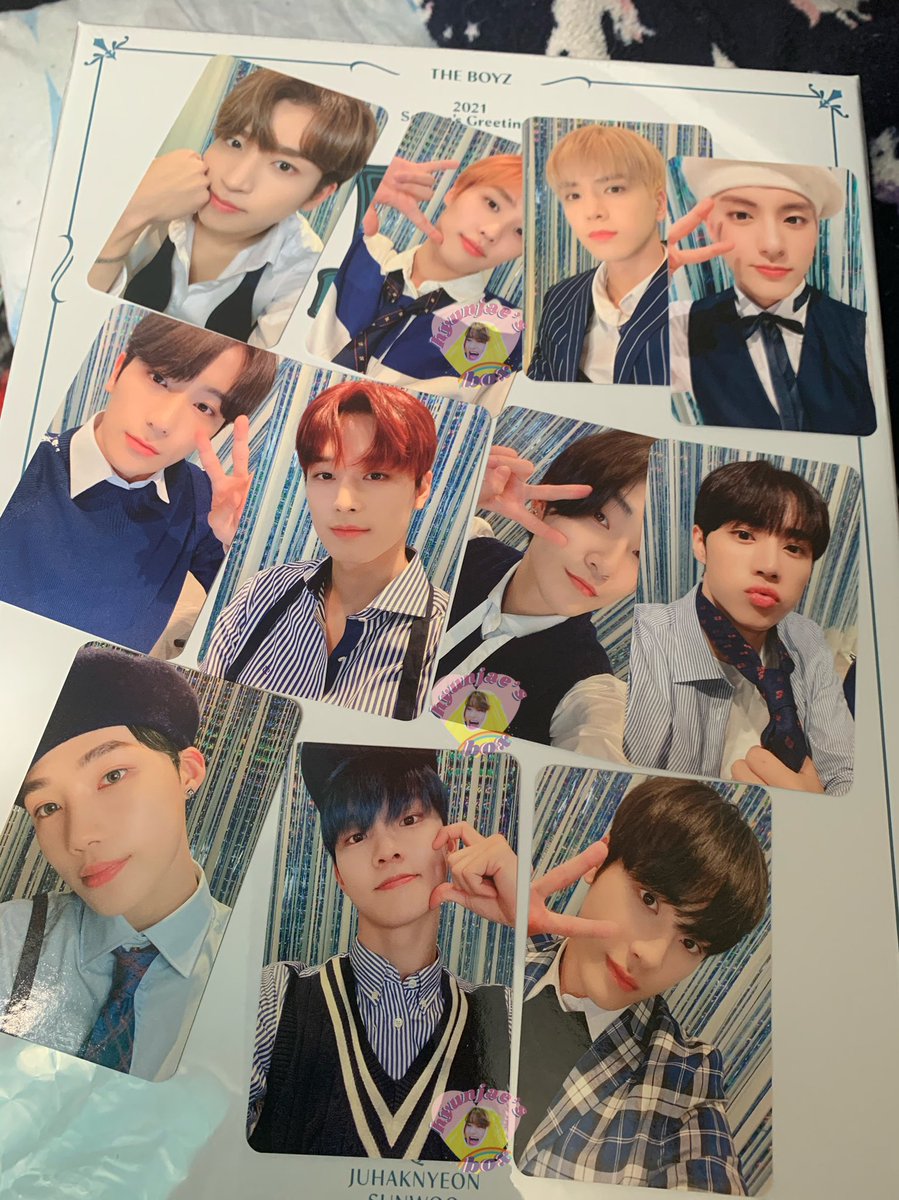 hyunjaesbox's tweet photo. The Boyz SG2021 with fansign POB PC arrived na! Will start shipment maybe next week once I get the packaging materials ^^

#HJBupdates https://t.co/6PdNac06NP
