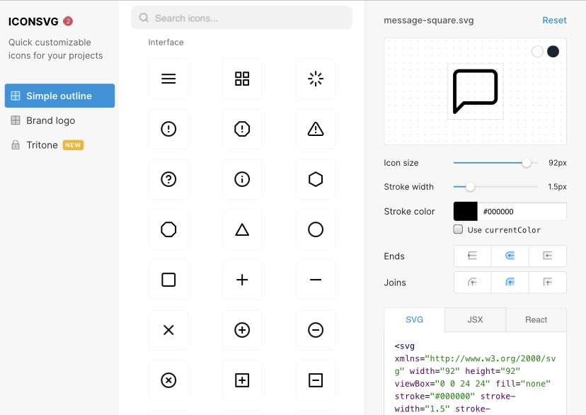 surjithctly's tweet image. Looking for icons?

I found iconsvg.xyz created by @gaddafirusli 

☑️ Silky Smooth Icons
☑️ Inbuilt Customizations
☑️ Multiple export options

Perfect for your next #tailwindcss UI 😍