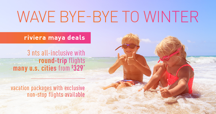 TravelgearWorld's tweet photo. Riviera Maya Deals From $329*
Vacation Packages w/ Air 
Contact us Now https://t.co/YKvDeP2syO
#rivieramaya #resortdeals #vacationdeals #familyvacay #travelnow #findbestdeals https://t.co/vsvObVyns2