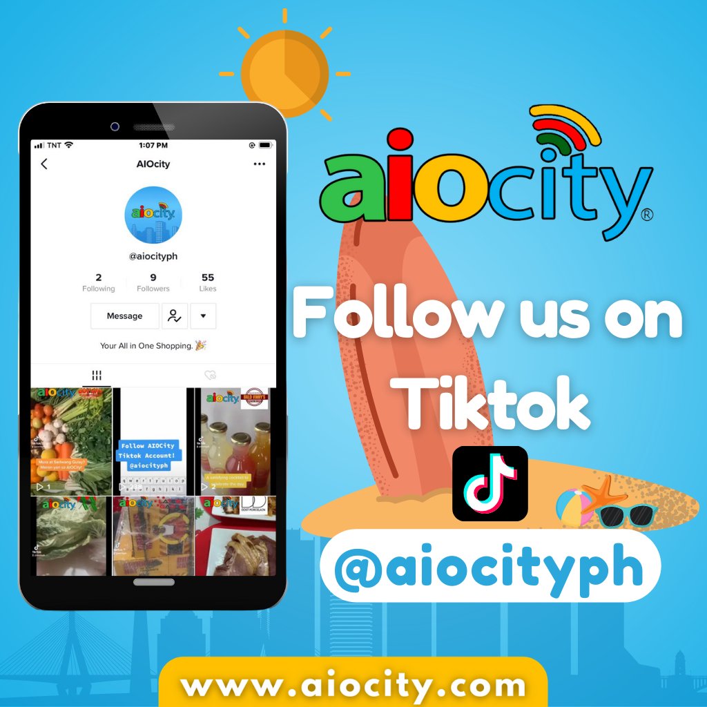 You can follow our official Tiktok account @aiocityph to know more about AIOCity.

#AIOCity #Instagram #followusontiktok