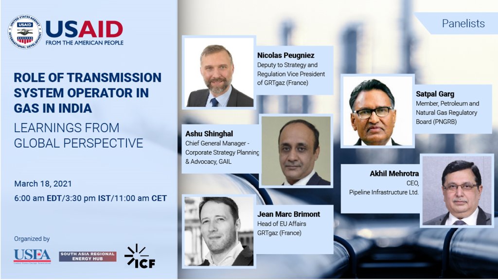 ICF's tweet photo. Join our panelists to learn how the appointment of a Transmission System Operator can help bring transparency in operation as a step towards market liberalization. Jointly hosted by @USAID @USEnergyAssn @ICF and @SAsiaEnergyHub.

Register here: https://t.co/Sm1g24IpnH https://t.co/LowteTBfMs