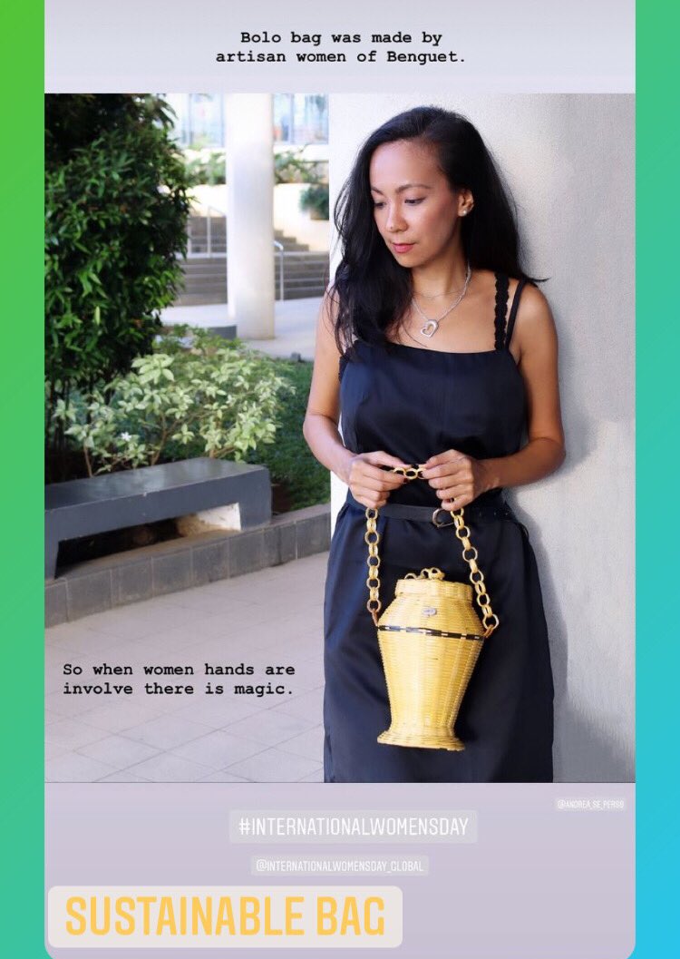 angelaAchavez's tweet photo. Sustainable Bolo bag. ✨☀️ #tuesdays #bolobag #sustainable #sustainablefashion #sustainability https://t.co/VSiXr8s6G3
