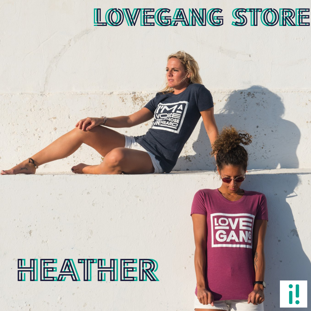 Get 20% off  <a href="/Lovegang13/">Lovegang</a> for #internationalwomensday 

"We have far more power than we believe. We are the consumers. If we stop buying products then they stop being made." -  Heather, Found &amp; Owner

Follow us &amp; Comment below. 
 Make a different choice and shop sustainably!