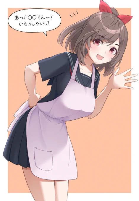看板娘恋鐘…?
#シャニマス #月岡恋鐘 