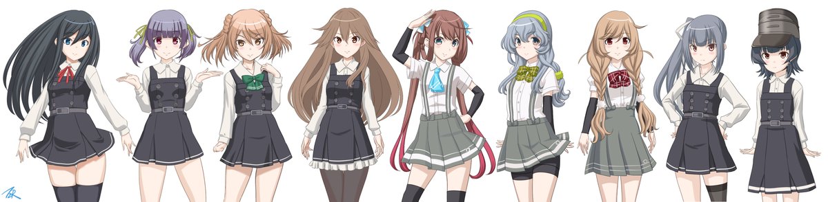 #どこかの誰かに刺さればそれで良い
やっぱり朝潮型よね😊 