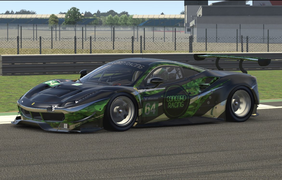 ConcordRacing's tweet photo. 💚🖤🧡 https://t.co/79Yljur19j