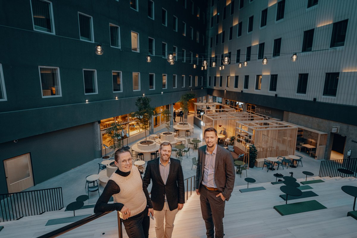 The VALO Hotel & Work in Helsinki is covered entirely with the Wirepas Mesh network and our partner @mountkelvincom guest room management system ensures total lighting control.

Read the case: https://t.co/VZXvrE5MSa

#wirepas #mountkelvin #valohotel #smartlighting #smartbuilding https://t.co/vOKGSBlqoL