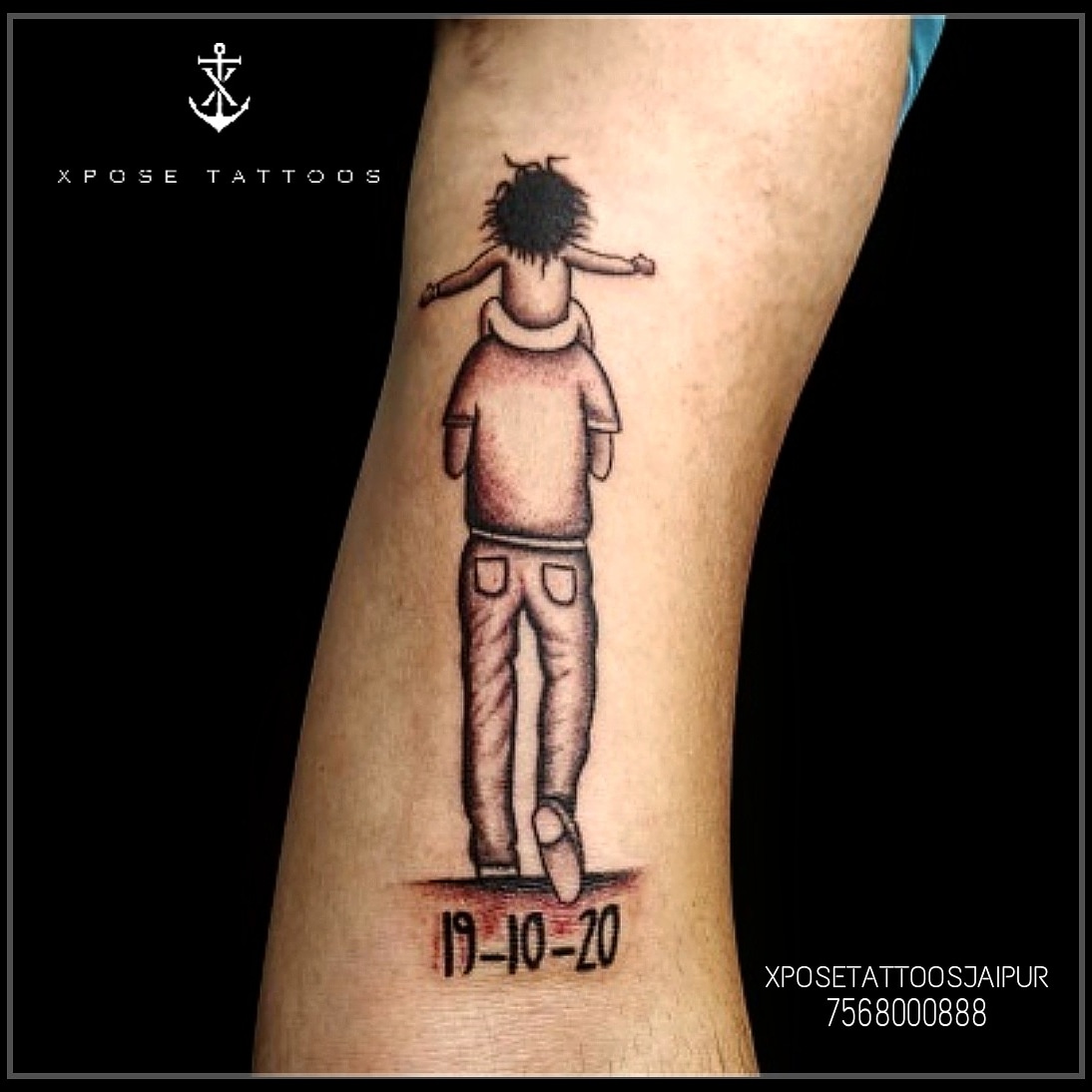 150+ Cool Father Son Tattoos Ideas (2024) Symbols, Quotes & Baby Designs  for Dads