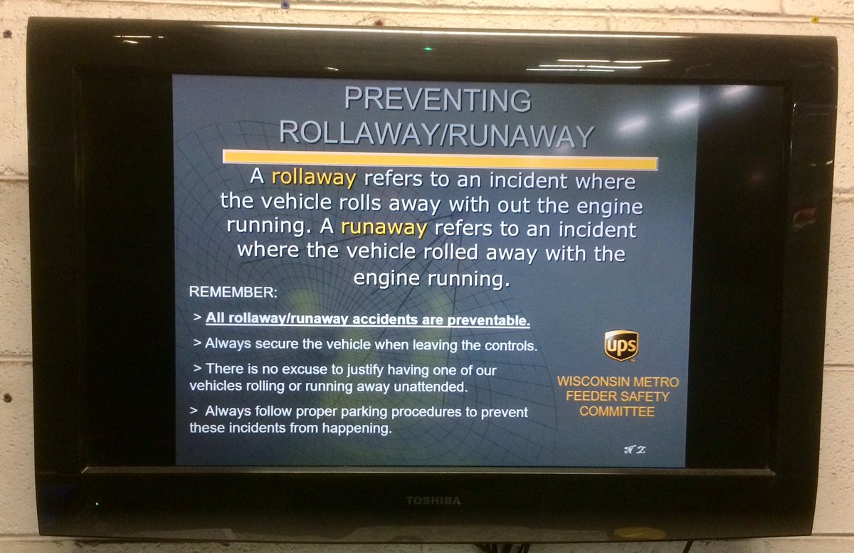 OakCreekFeederCHSP (@ocfeedersafety) on Twitter photo Today’s Safety Message: Setting the tractor brakes is a no-brainer, right? So why do we continue to remind drivers to do it? Because the consequences can be devastating!
Remember: All rollaway accidents are preventable. Always double-check the button before you get out!
<a href="/bziel22/">Brian Zielinski</a> Today’s Safety Message: Setting the tractor brakes is a no-brainer, right? So why do we continue to remind drivers to do it? Because the consequences can be devastating!
Remember: All rollaway accidents are preventable. Always double-check the button before you get out!
<a href="/bziel22/">Brian Zielinski</a>