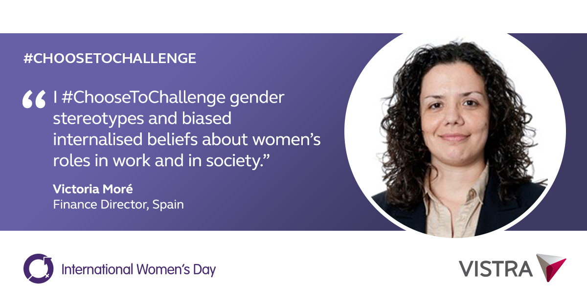 Today, our colleague Victoria More shares what she chooses to challenge #ChoosetoChallenge #IWD #IWD2021