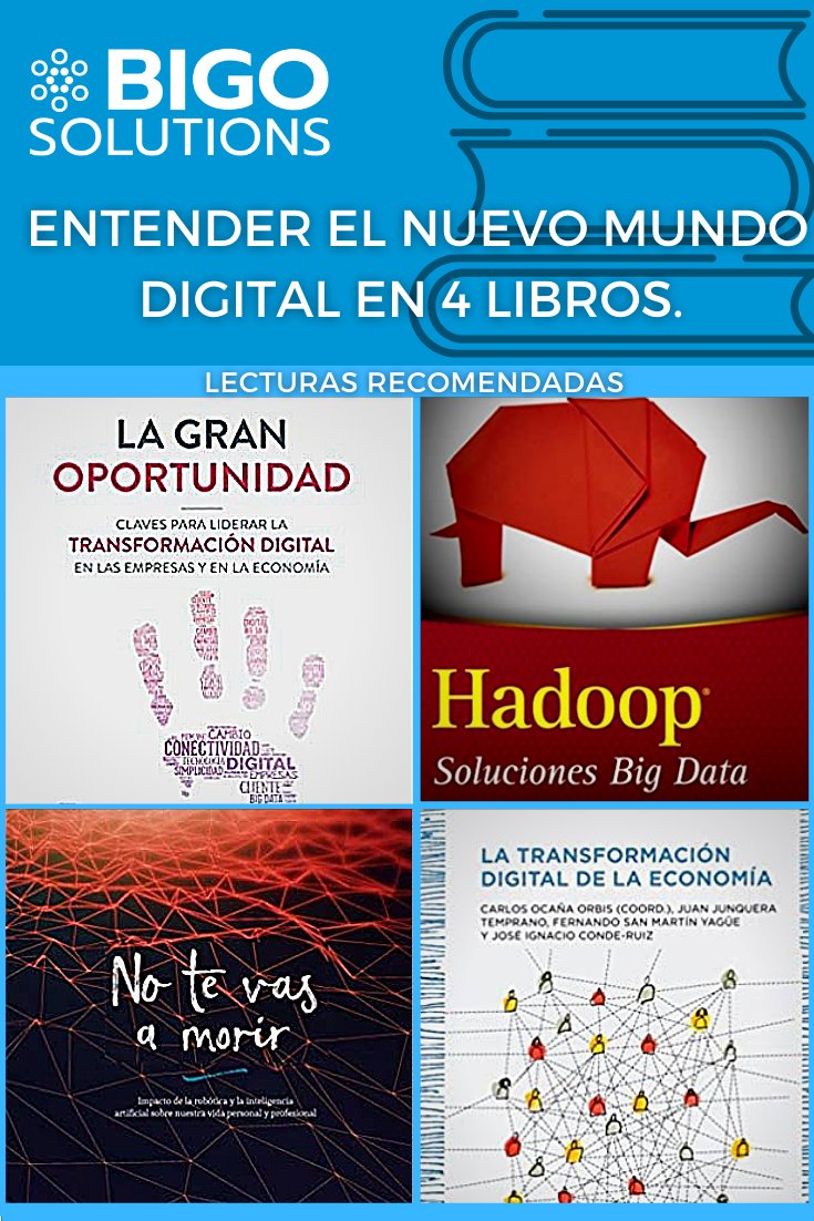 BigoSolutions's tweet photo. Leer es crecer, #Bigosolutions te trae una colección más que recomendable para adentrarte en el mundo digital. 📚👓
¿Qué libros nos recomiendas para vivir el fenómeno de la digitalización? https://t.co/aK6JUeJuz0