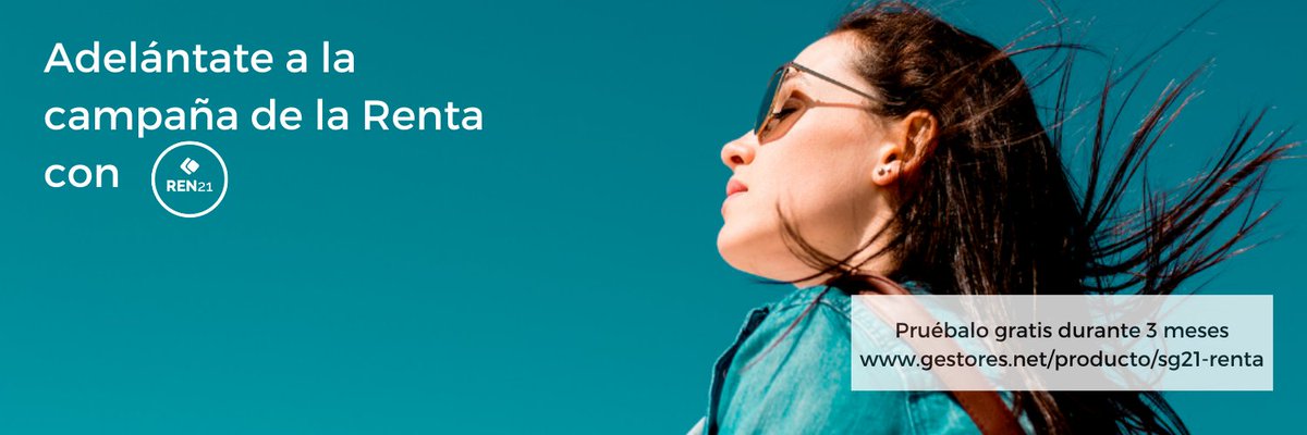 SIGA98's tweet photo. Adelántate a la campaña de la #Renta2020 con nuestro software #SG21Renta. Un programa pensado para los #GestoresAdministrativos que permite confeccionar las declaraciones de Renta y Patrimonio de forma individual y conjunta. ¡Conoce sus ventajas! https://t.co/xGORkq89KH https://t.co/8ynub6qHz1
