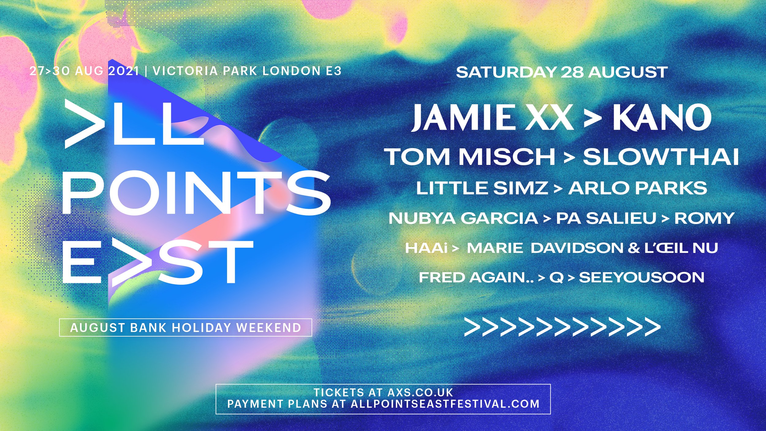 All Points East Line Up