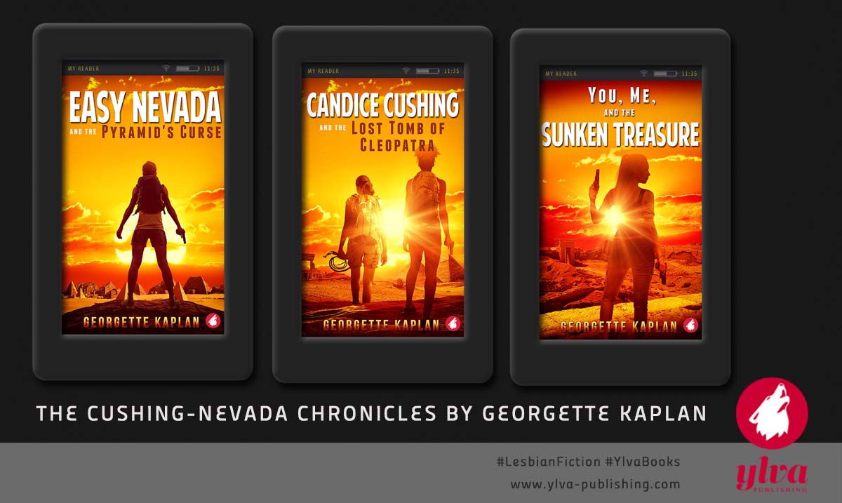 YlvaPublishing's tweet photo. All 3 books of The Cushing-Nevada Chronicles are now available. They are for you if you're looking for f/f adventures with women as hot and clever as Lara Croft and as hilarious as Indiana Jones #ffadventure #lesfic #funreads

https://t.co/ghqqFo7DcV https://t.co/qkznWBM4Hh