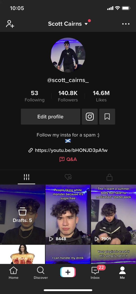 Back up at 140k on TikTok ❤️