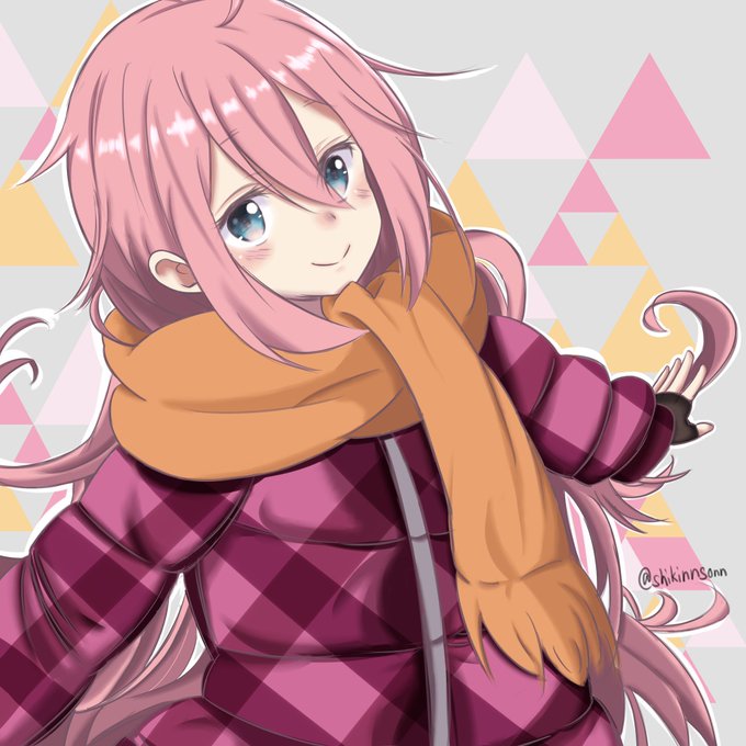 「hair between eyes pink coat」 illustration images(Latest)