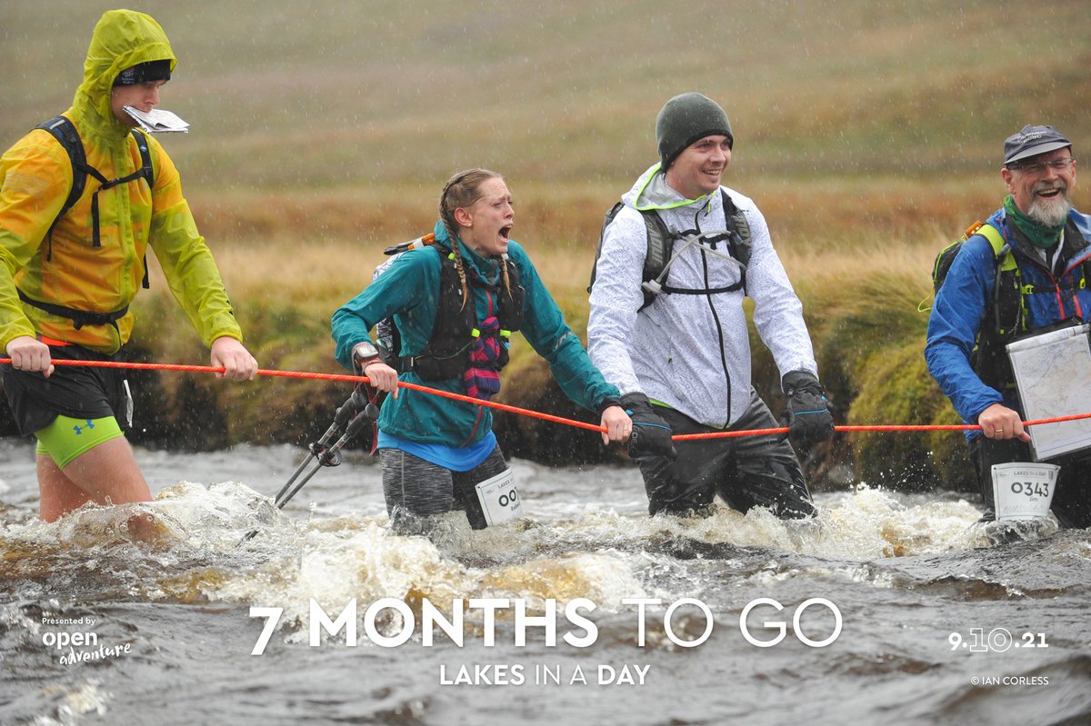 ⛱ LAKES in a DAY 2021
ℹ️ Eek - this event is harder on those who are short
‼️ 7 MONTHs to GO ‼️
✅ 9th October 2021
📢 50 Mile Ultra Run
🕶 lakesinaday.co.uk
⚠️ Sadly if you are looking to enter the event is full

Entries for 2022 will open on Monday 4th October 2021