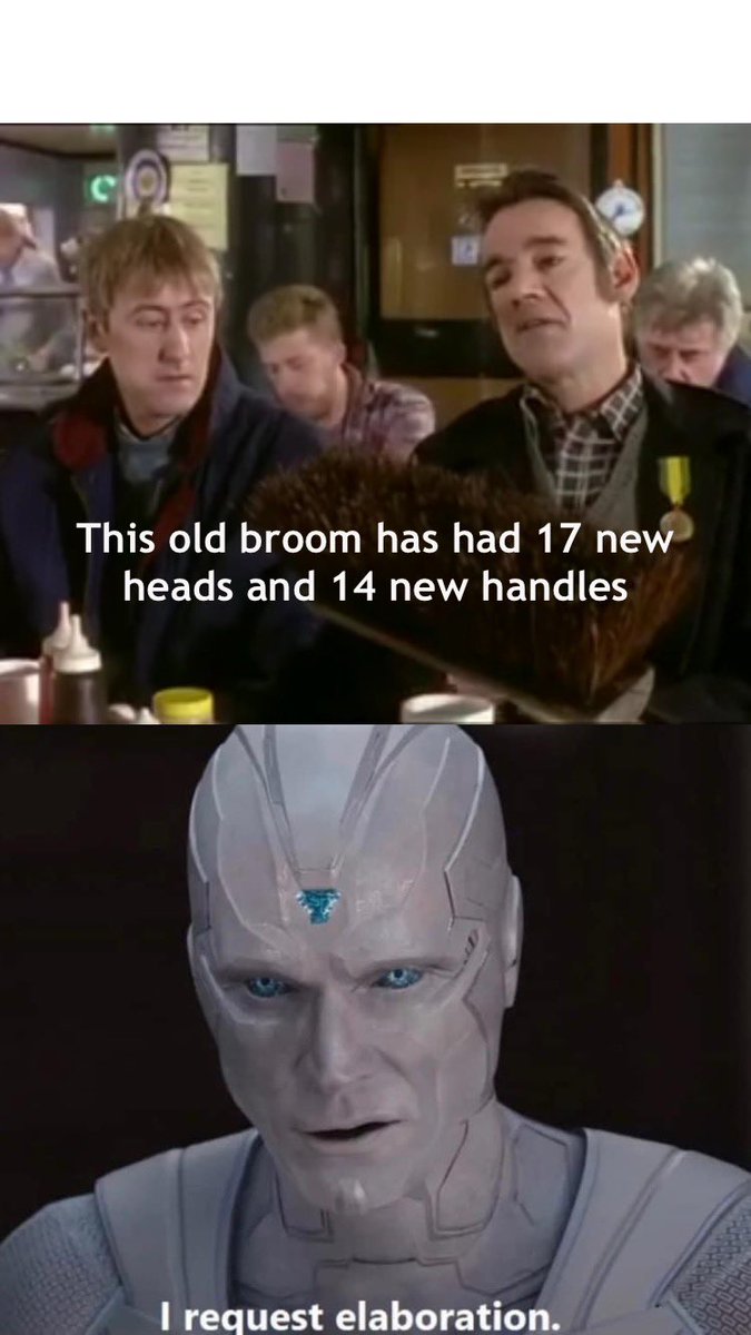 When MCU producers think they were the first to go all Theseus <a href="/Paul_Bettany/">Paul Bettany</a>