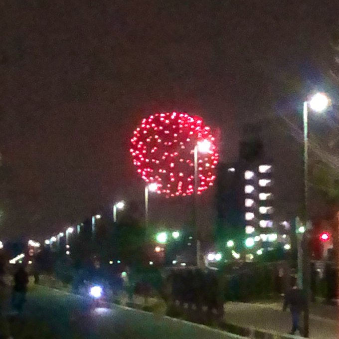 21年3月9日に 戸田応援花火 がシークレットに打ち上げられてた いたばしtimes