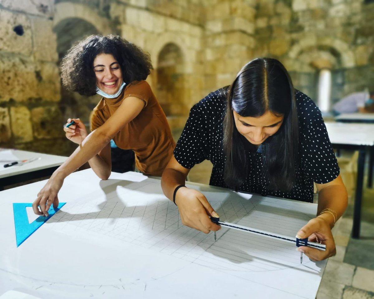 JontyDarlington's tweet photo. Kudos to our leaders &amp; students @WorldMonuments Stonemasonry training initiative, Lebanon

A critical part of our mission was to ensure a proper gender balance

👏🏽 @Noorshdaifat @NajjarRayan @Baraa89 @MerhebiSara, Jeanine, Chaz, Eshraq &amp; many others 
Photos: Ahmad Zaatiti &amp; Rayan https://t.co/Bh1bCZC5V9