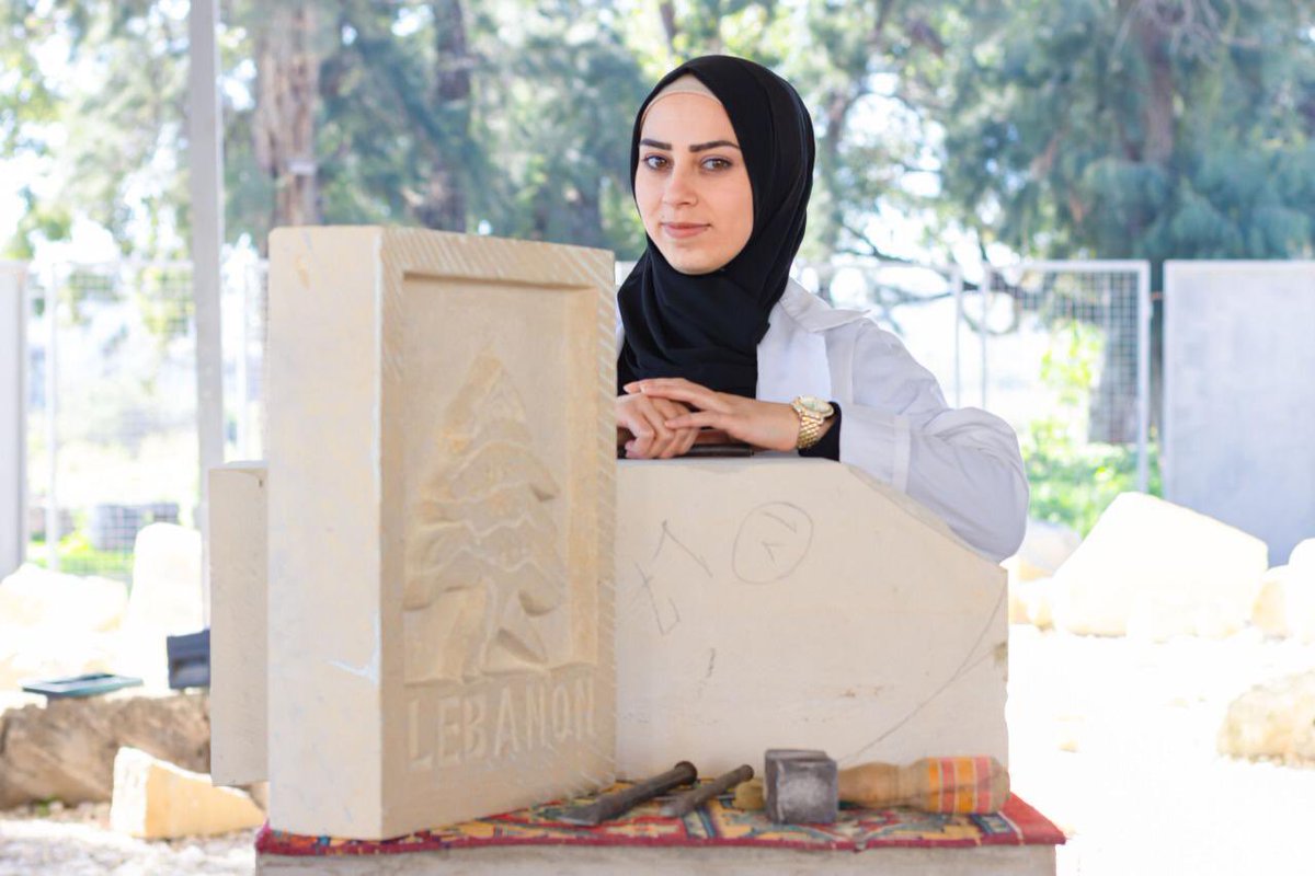 JontyDarlington's tweet photo. Kudos to our leaders &amp; students @WorldMonuments Stonemasonry training initiative, Lebanon

A critical part of our mission was to ensure a proper gender balance

👏🏽 @Noorshdaifat @NajjarRayan @Baraa89 @MerhebiSara, Jeanine, Chaz, Eshraq &amp; many others 
Photos: Ahmad Zaatiti &amp; Rayan https://t.co/Bh1bCZC5V9