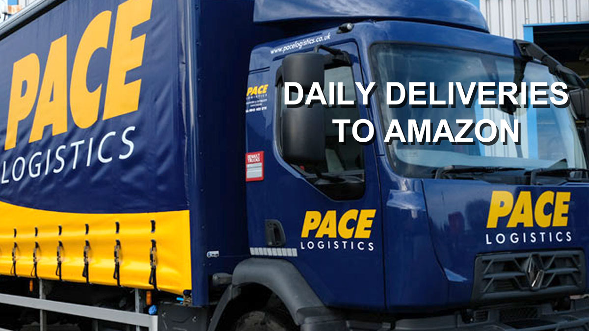 PaceLogistics's tweet image. Pallet Deliveries to Amazon UK.
Pace Logistics make daily deliveries of pallets to Amazon UK of both larger loads on a direct basis and smaller pallet quantities through the Palletforce Pallet network.
#manchester #amazon #pallet #delivery #distribution #palletnetwork #logistics