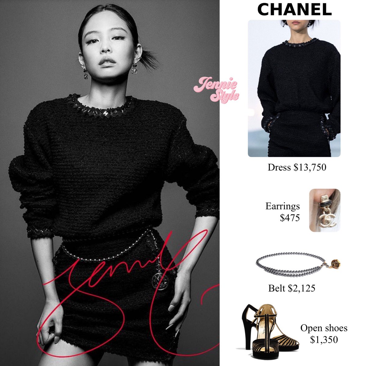 JENNIE's Style on X: 210309 - House Ambassador Jennie for Chanel