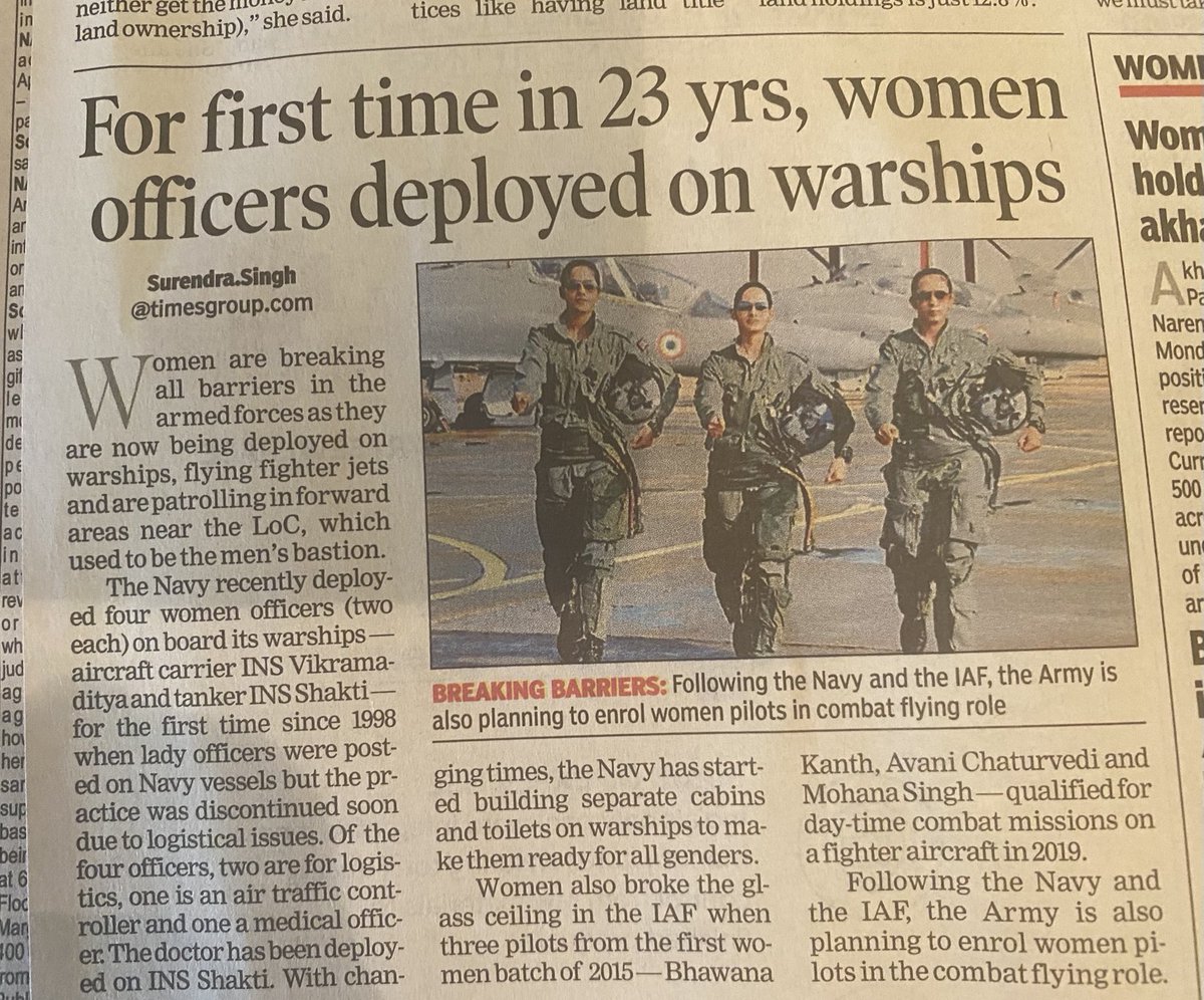 Best story of the day! 
Desi girls flying high!
⁦<a href="/indiannavy/">SpokespersonNavy</a>⁩ 
⁦<a href="/timesofindia/">The Times Of India</a>⁩