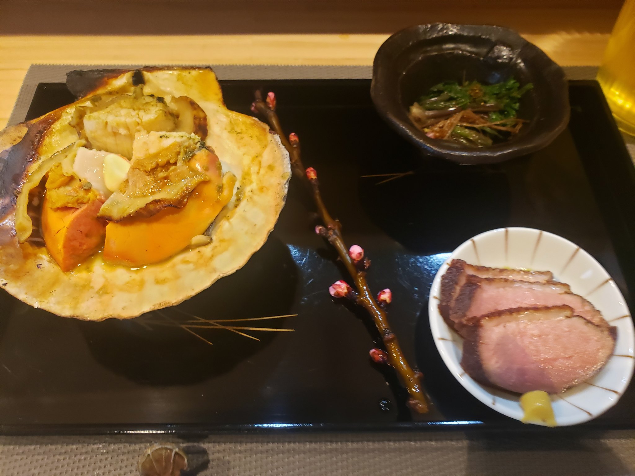 T Kamizuki 西千葉駅 お席みきち またまた素敵なお店見つけました 基本ランチは予約のみ とにかく素敵な料理と空間と大将 食べよう千葉市 千葉グルメ 千葉市グルメ 西千葉駅 西千葉グルメ 西千葉 和食 お席みきち 青森産 八戸漁港 おまかせ