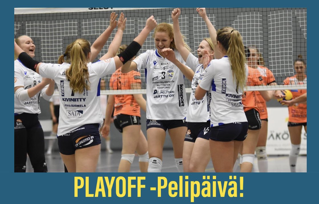 Tänään on PLAYOFF -Pelipäivä!💙💛

LP Viesti vs LP Vampula klo 18.30🔥

Ottelu näkyy Ruutu+ kanavalta

@mestaruusliiga_suomi 
@lpviesti 
@huittistenkaupunki 
@hullunahuittisiin 
#lpvampula #huittinen #hullunahuittisiin #itsallaboutattitude