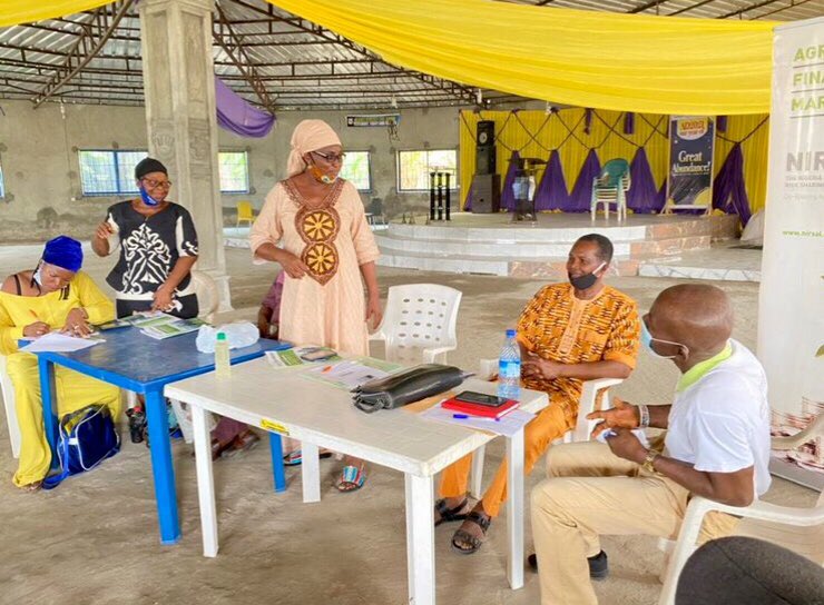 nirsalconnect's tweet photo. The election of farmer leaders is an important stage of the structuring of farmers into NIRSAL Plc Agro Geo-Cooperatives® (AGC). AGC leaders serve as trainers, ensure good agronomic practices are adhered to and AGC members repay loans, amongst other responsibilities. https://t.co/IPJaGcoawp